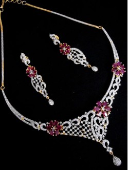 CZ-Necklace Set